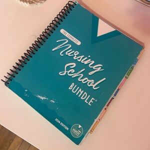 The Complete Nursing School Bundle - Teal Spiral Notebook
